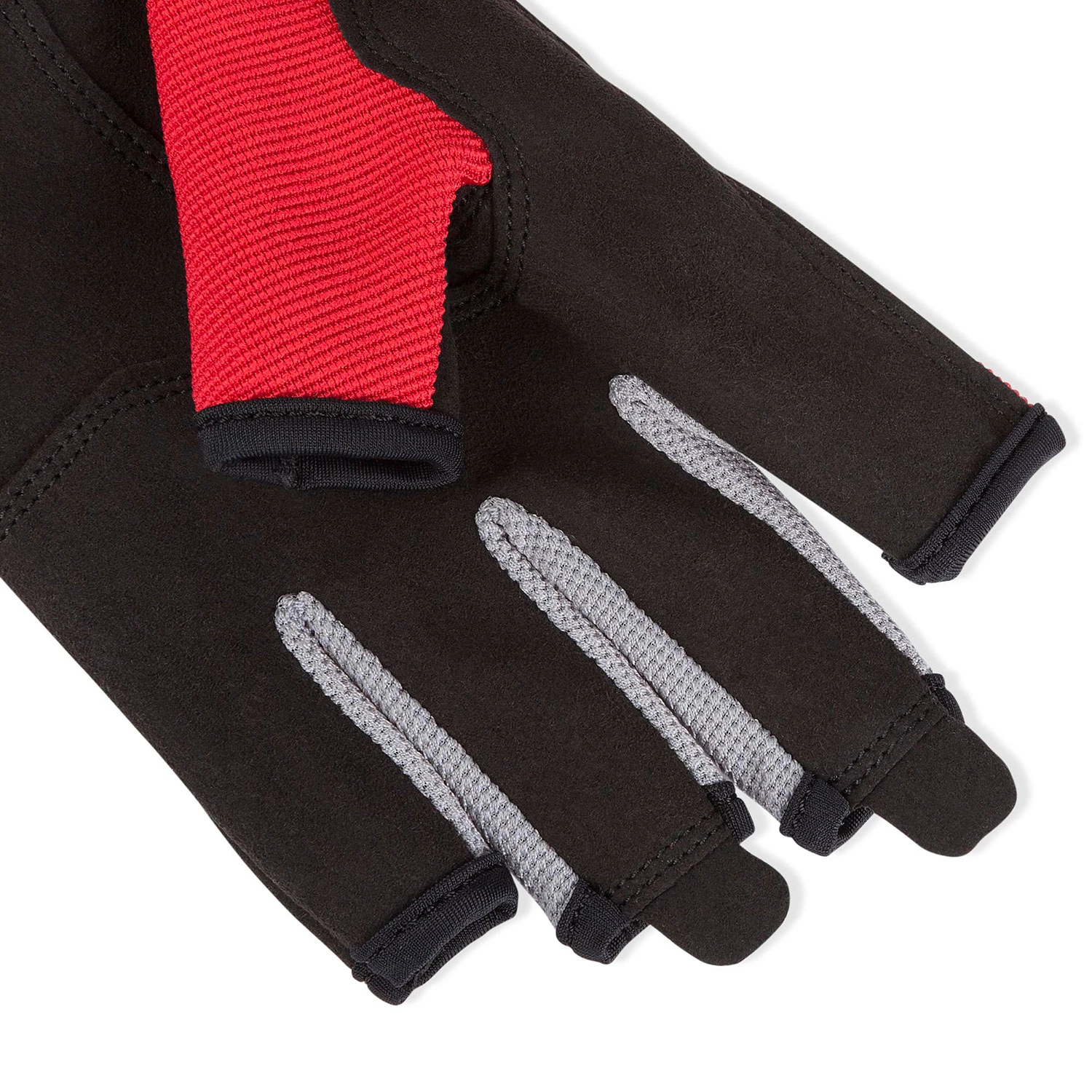 Musto Essential Short Finger Sailing Gloves - - Black 4 Musto Essential Short Finger Sailing Gloves - - Black - Image 2