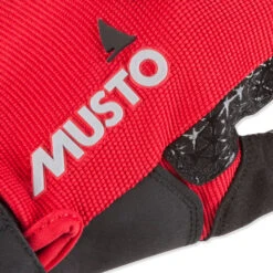 Musto Performance Long Finger Sailing Gloves - - Red -Yacht Clothing Store 2018 Musto augl004 true red musto 2 1
