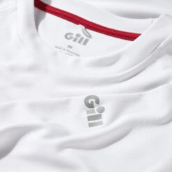 Gill Mens UV Tec Crew Neck Long Sleeve Tee - White -Yacht Clothing Store 2019 Gill UV Tec Long Sleeve Tee UV011 White 4