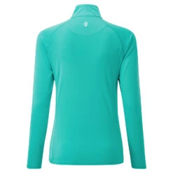 Gill Womens UV Tec Long Sleeve Zip Tee - Turquoise -Yacht Clothing Store 2020 Gill UV009W Turquoise 3