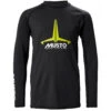 Musto Youth Insignia UV Fast Dry Rash Guard - Black