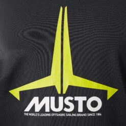 Musto Youth Insignia UV Fast Dry Rash Guard - Black -Yacht Clothing Store 2020 Musto Junior Insignia Rash Guard 80803 991 5