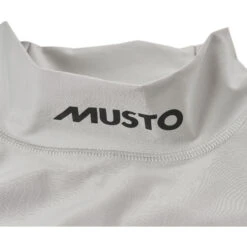 Musto Sunblock Dynamic Short Sleeve Rash Guard - Light Grey -Yacht Clothing Store 2020 Musto Sunblock Dynamic Rash Guard 81216 931 4