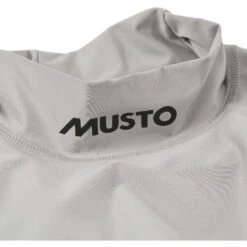 Musto Sunblock Dynamic Long Sleeve Rash Guard - Light Grey -Yacht Clothing Store 2020 Musto Sunblock Dynamic Rash Guard 81217 931 3