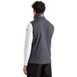 North Sails Softshell Gilet - Dark Grey -Yacht Clothing Store 2020 North Sails Gilet 27M002 0024 msback1