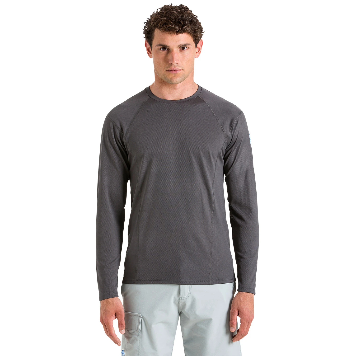 North Sails Quick Dry Long Sleeve Tech T-Shirt - Dark Grey 4 North Sails Quick Dry Long Sleeve Tech T-Shirt - Dark Grey - Image 2