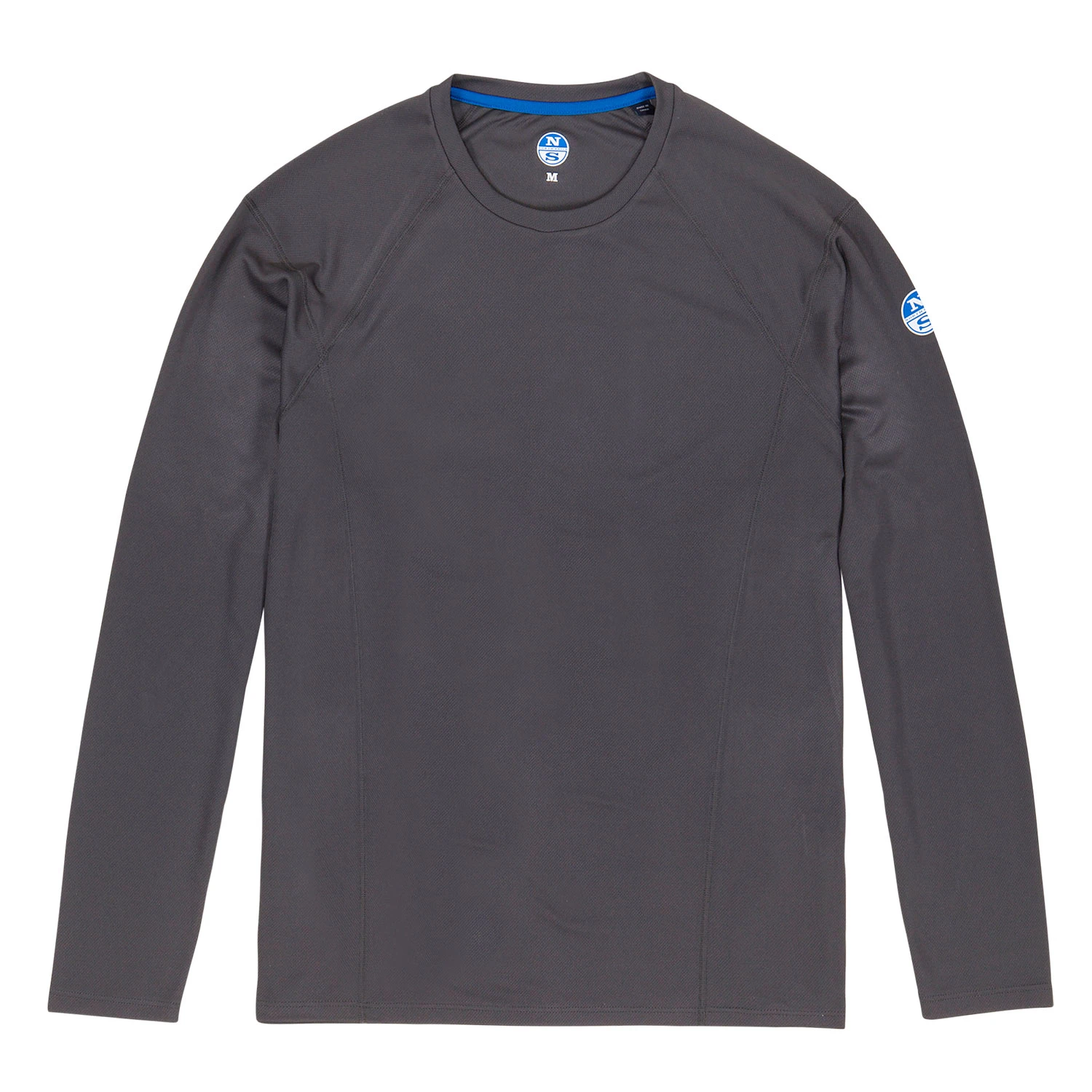 North Sails Quick Dry Long Sleeve Tech T-Shirt - Dark Grey 3 North Sails Quick Dry Long Sleeve Tech T-Shirt - Dark Grey