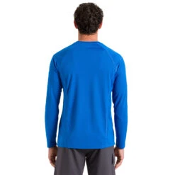 North Sails Quick Dry Long Sleeve Tech T-Shirt - Royal -Yacht Clothing Store 2020 North Sails Long Sleeve Polo Shirt 27M203 0043 msback1