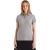 North Sails Womens UVP 40+ Polo - Grey Melange -Yacht Clothing Store 2020 North Sails Womens Polo 27W100 0027 msfront1