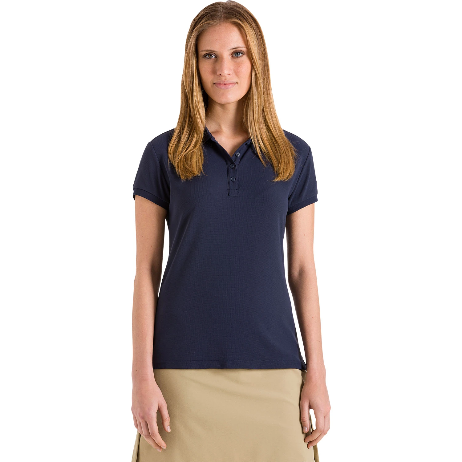 North Sails Womens Quick Dry Tactel Polo - Marine Blue 3 North Sails Womens Quick Dry Tactel Polo - Marine Blue