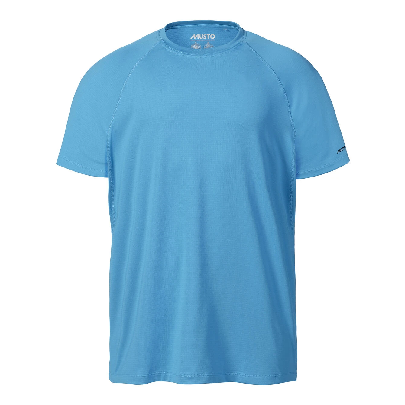 Musto Evolution Sunblock 2.0 Short Sleeve T-Shirt - Bay Blue 3 Musto Evolution Sunblock 2.0 Short Sleeve T-Shirt - Bay Blue
