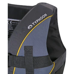 Typhoon Solva Buckle Ski Vest - Grey/Black - SK4A -Yacht Clothing Store 2021 Typhoon Solva Waterski vest 410109 3