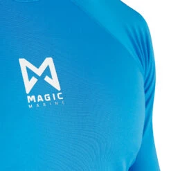 Magic Marine Cube Long Sleeve Rash Guard - Blue -Yacht Clothing Store 2022 Magic Marine Cube Long Sleeve Rash Guard Blue MM081009 400 06