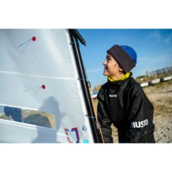 Musto Championship Aqua Beanie 2.0 - Sodalite Blue -Yacht Clothing Store 2022 Musto Championship Aqua Beanie 2.0 YOUTH DINGHY LOCATION PHOTOSHOOT 86052 044