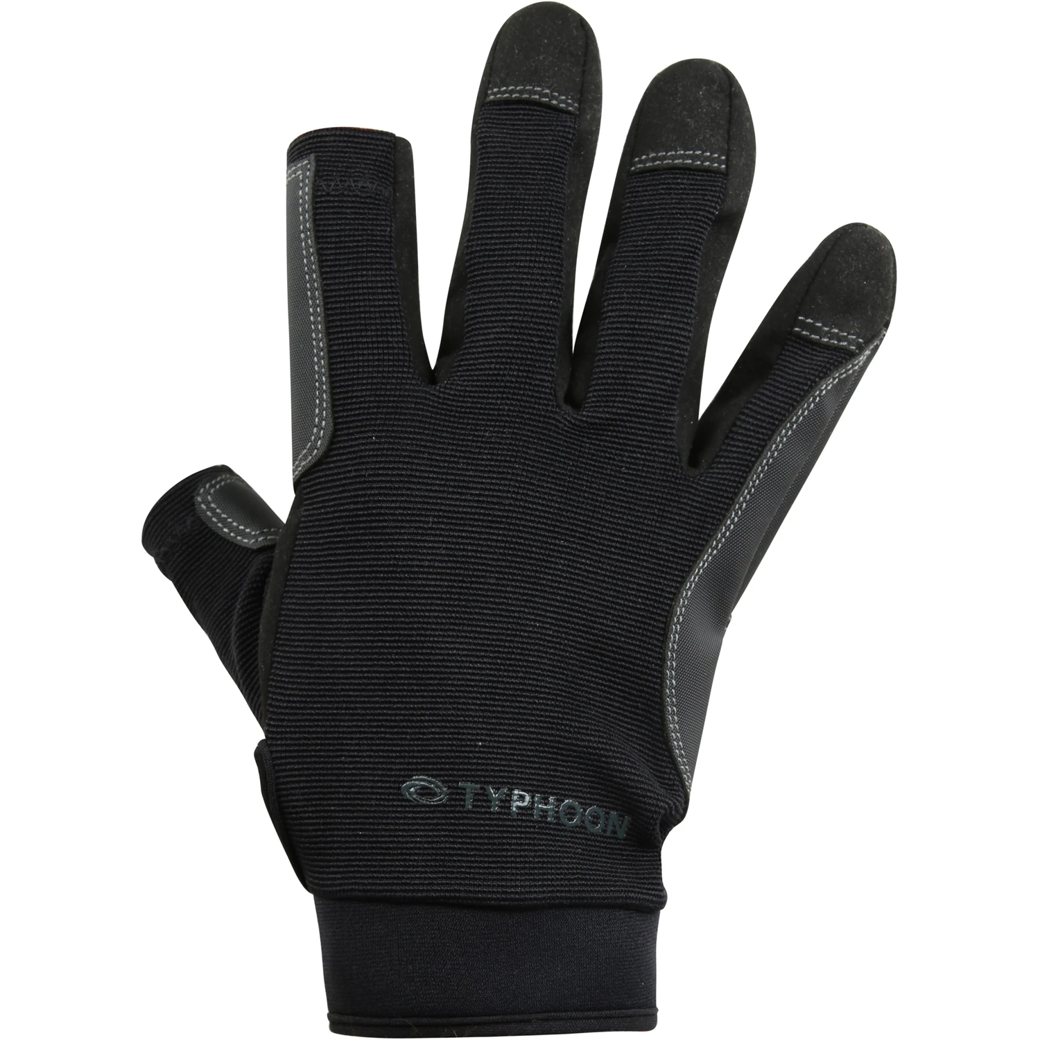 Typhoon Raceline 2.0 Full Finger Sailing Gloves - Black 5 Typhoon Raceline 2.0 Full Finger Sailing Gloves - Black - Image 3