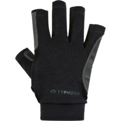 Typhoon Raceline 2.0 Half Finger Sailing Gloves - Black 9 Typhoon Raceline 2.0 Half Finger Sailing Gloves - Black -Yacht Clothing Store 2022 Typhoon Towyn Half Finger Sailing Gloves 310251 1 1