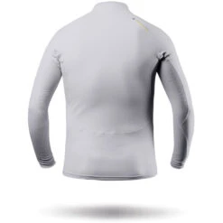Zhik ECO Spandex Rash Guard Long Sleeve - Platinum -Yacht Clothing Store 2023 Zhik DTP 0063 K PLT Back