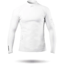 Zhik ECO Spandex Rash Guard Long Sleeve - White
