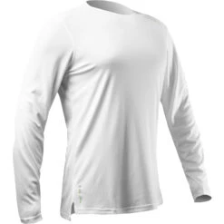 Zhik UVActive Long Sleeve Quick Dry UV50+ Top - White 9 Zhik UVActive Long Sleeve Quick Dry UV50+ Top - White -Yacht Clothing Store 2023 Zhik UV Active TopATP 0070 M WHT SideB 0012