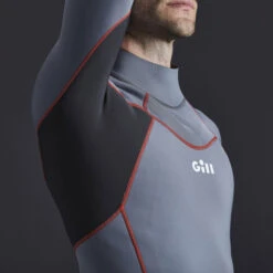 Gill Zenlite Sailing Wetsuit Top - Steel -Yacht Clothing Store 5003 ste01 model 3