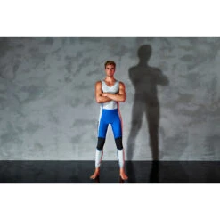 Musto Sunblock Dynamic Long John Rash Guard - Light Grey/Sky Diver -Yacht Clothing Store 81214 011 STUDIO SUNBLOCK DYNAMIC 004 MATT BARTON