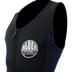 Alder Quatro 3/2mm Front Zip Long John Wetsuit - Black/Blue -Yacht Clothing Store Alder Quatro Front Zip Longjohn Wetsuit 3