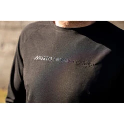 Musto Evolution Newport OSM EDYE Top - Black -Yacht Clothing Store Musto Evolution Newport OSM EYDE Long Sleeve Top Black 82253 990 3