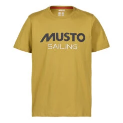 Musto Tee T-Shirt - Amber Gold - 8