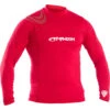 Typhoon Long Sleeve Flat Locked Rash Vest - Rich Red -Yacht Clothing Store Typhoon Long Sleeve Rach Guard Rich Red 1