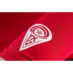 Typhoon Long Sleeve Flat Locked Rash Vest - Rich Red -Yacht Clothing Store Typhoon Long Sleeve Rach Guard Rich Red 3