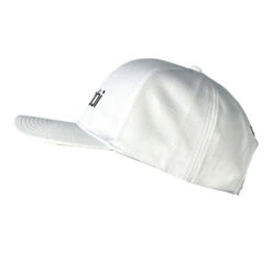 VaikobiMesh Snap Back Cap - White -Yacht Clothing Store Vaikobi Pique Hat White S