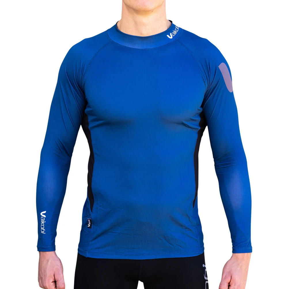 Vaikobi Junior Spandex Long Sleeve UV50+ Rashvest - Navy 3 Vaikobi Junior Spandex Long Sleeve UV50+ Rashvest - Navy