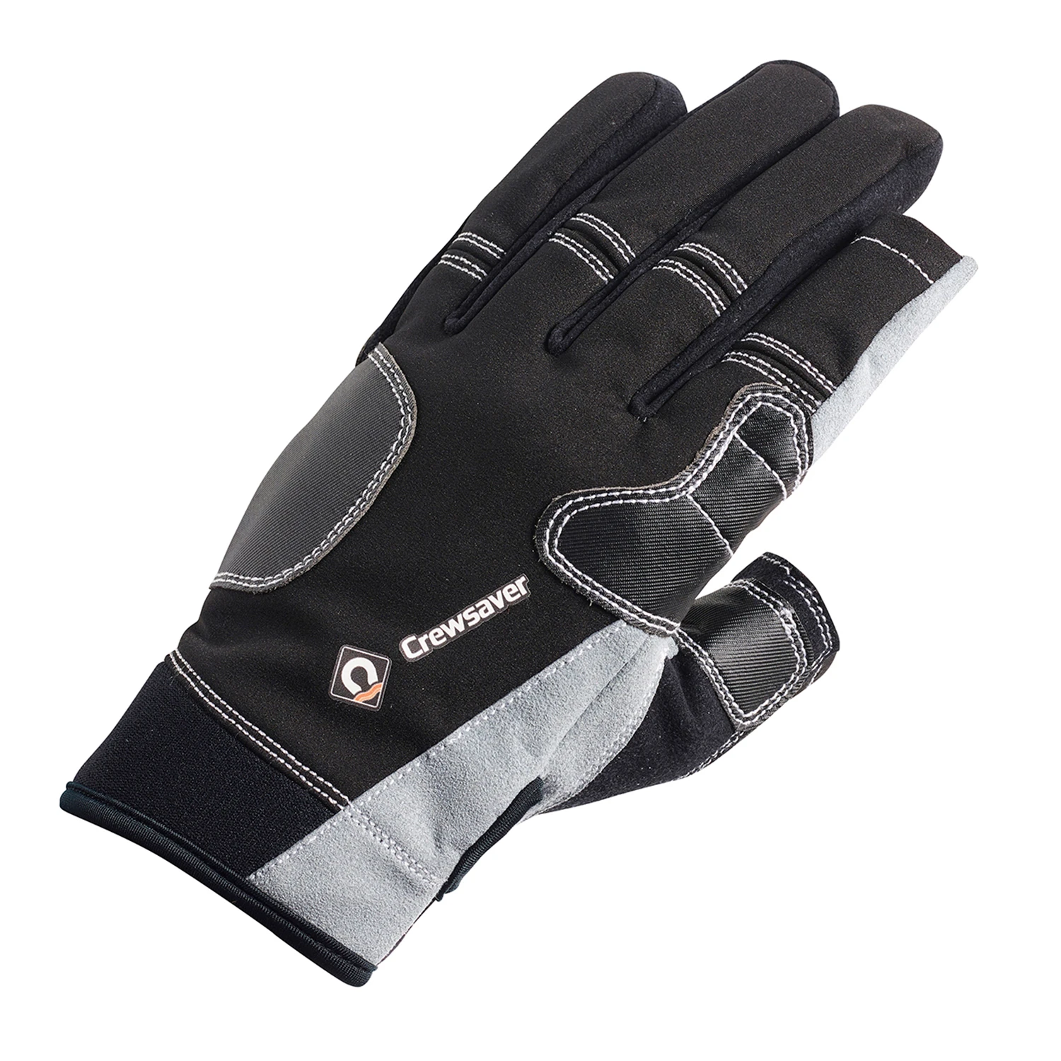 Crewsaver Junior Three Finger Gloves - Black 3 Crewsaver Junior Three Finger Gloves - Black