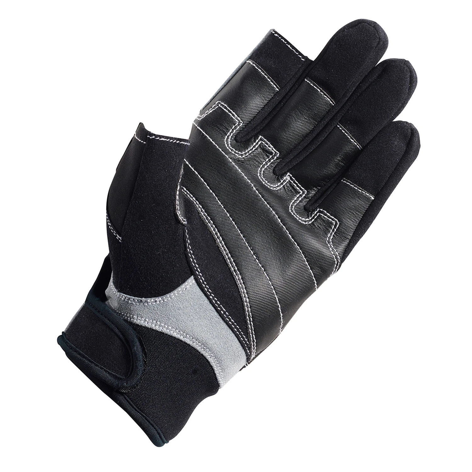 Crewsaver Junior Three Finger Gloves - Black 4 Crewsaver Junior Three Finger Gloves - Black - Image 2