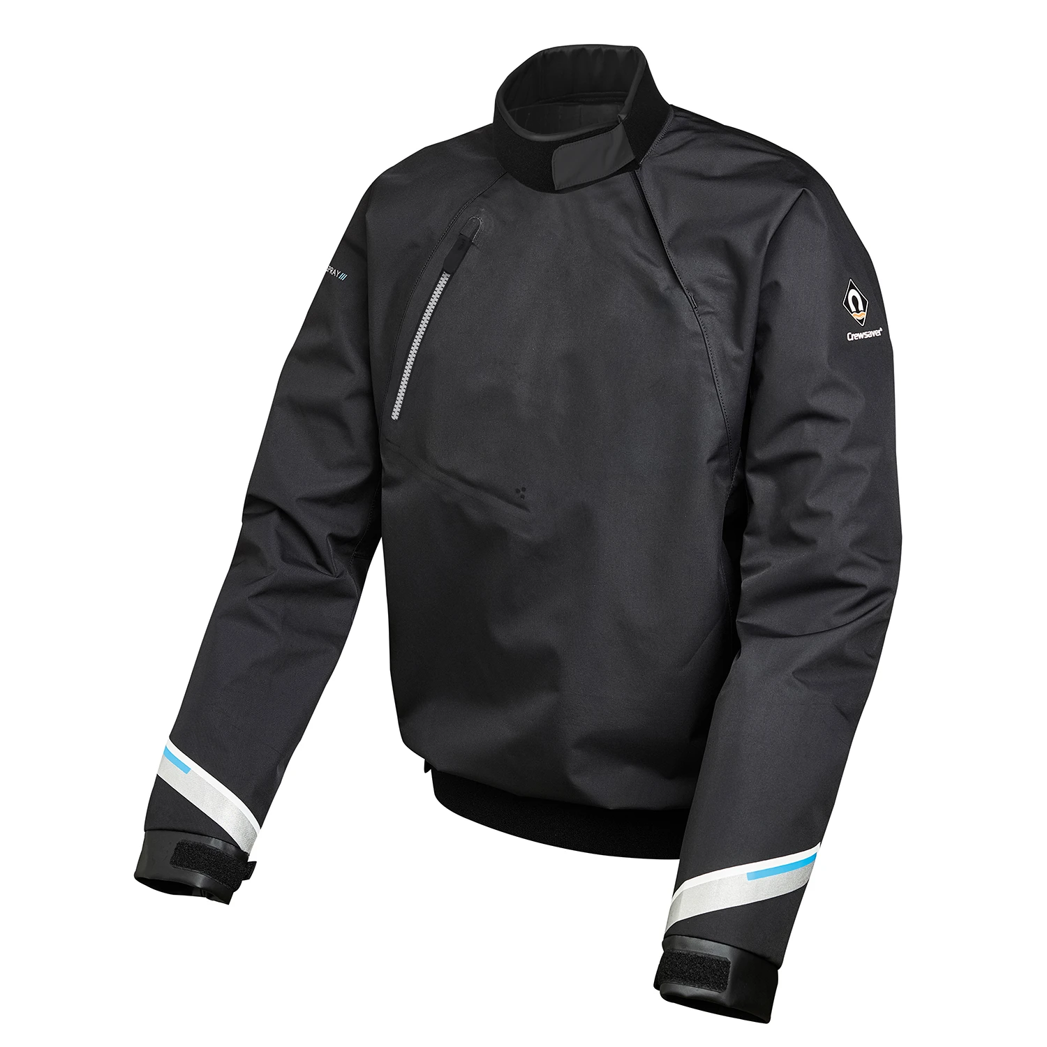 Crewsaver Junior Race Spray Top - Black 3 Crewsaver Junior Race Spray Top - Black