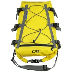 OverBoard Waterproof Kayak Deck Bag - 20 Ltr - Yellow -Yacht Clothing Store overboard waterproof 20 litres kayak deck bag yellow 3