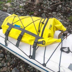 OverBoard Waterproof Kayak Deck Bag - 20 Ltr - Yellow -Yacht Clothing Store overboard waterproof 20 litres kayak deck bag yellow 7