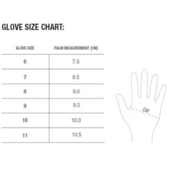 Zhik G2 Full Finger Sailing Gloves -Yacht Clothing Store zhik size chart gloves 18